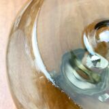 Lampe de Table en Verre Bulbe Espace Années 1960 Milieu du Siècle