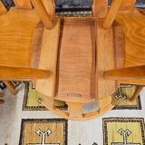 Series of 6 bistrot chairs year 1970