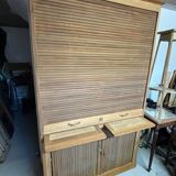 Cardboard cabinet, notary's cabinet with flaps