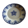 Old ceramic dish Longwy model Rouen