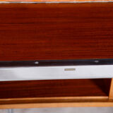 Restored art deco sideboard made in 1930s czechia. walnut