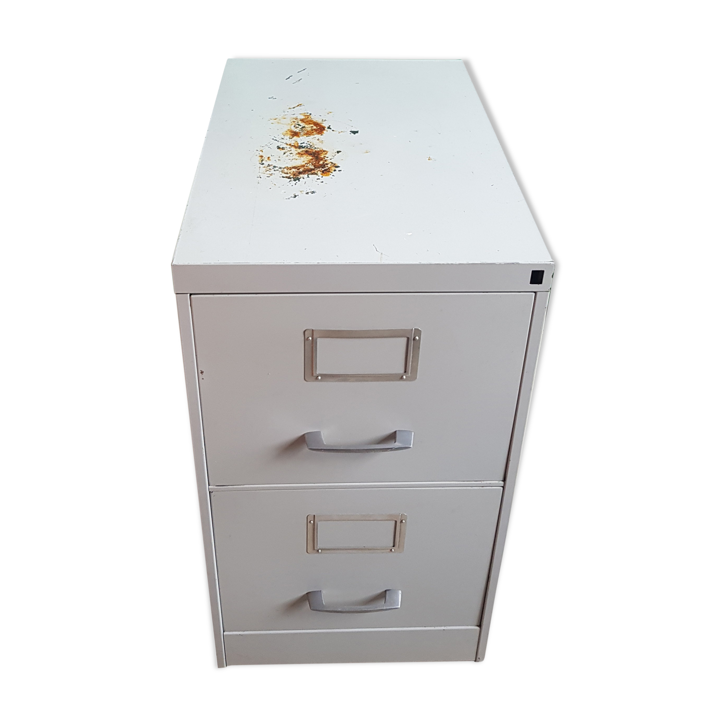 Metal locker 2 drawers - Industrial style