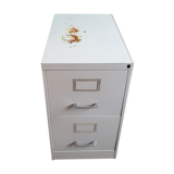 Metal locker 2 drawers - Industrial style