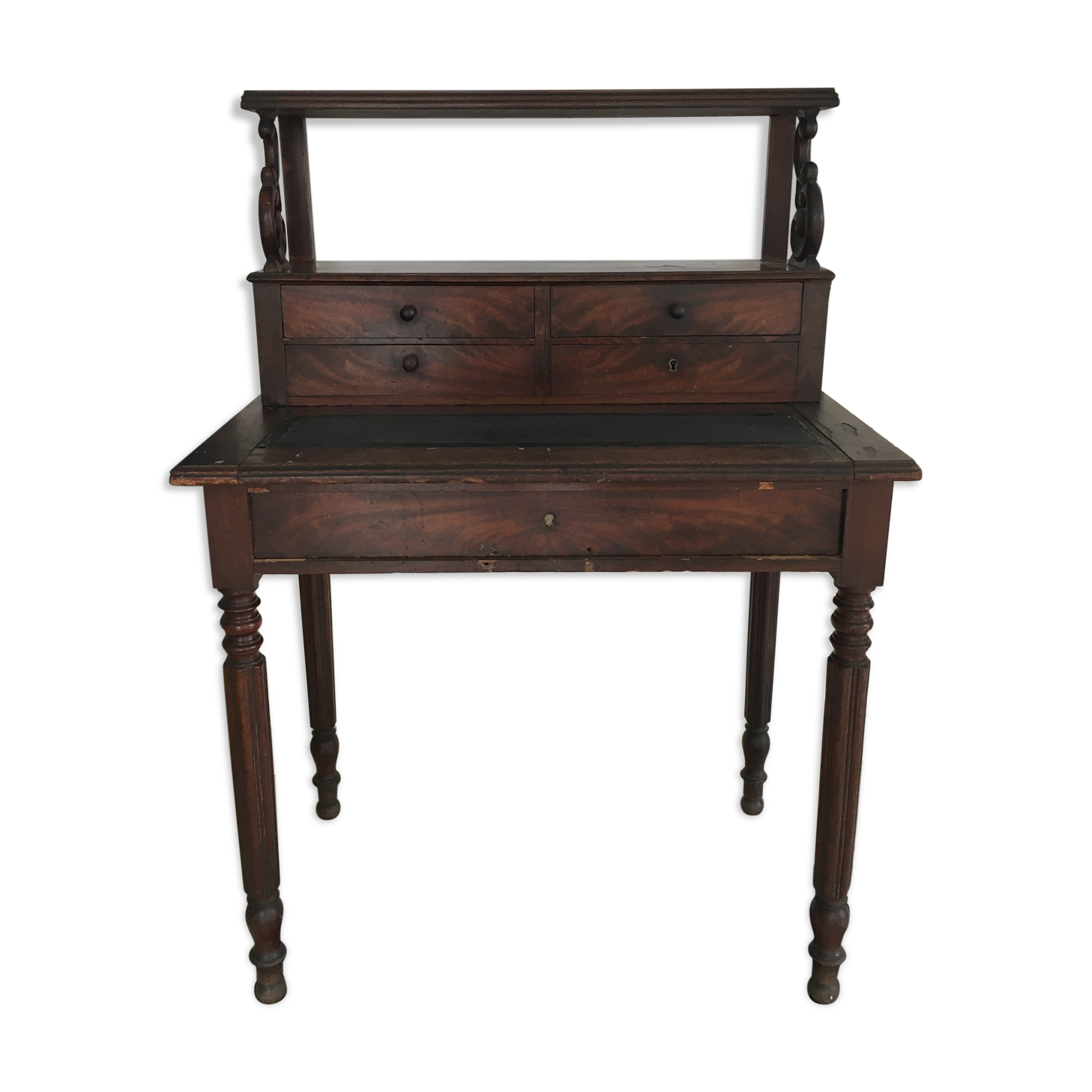 Wooden secretary office