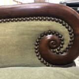 Mahogany bench from the Restoration period