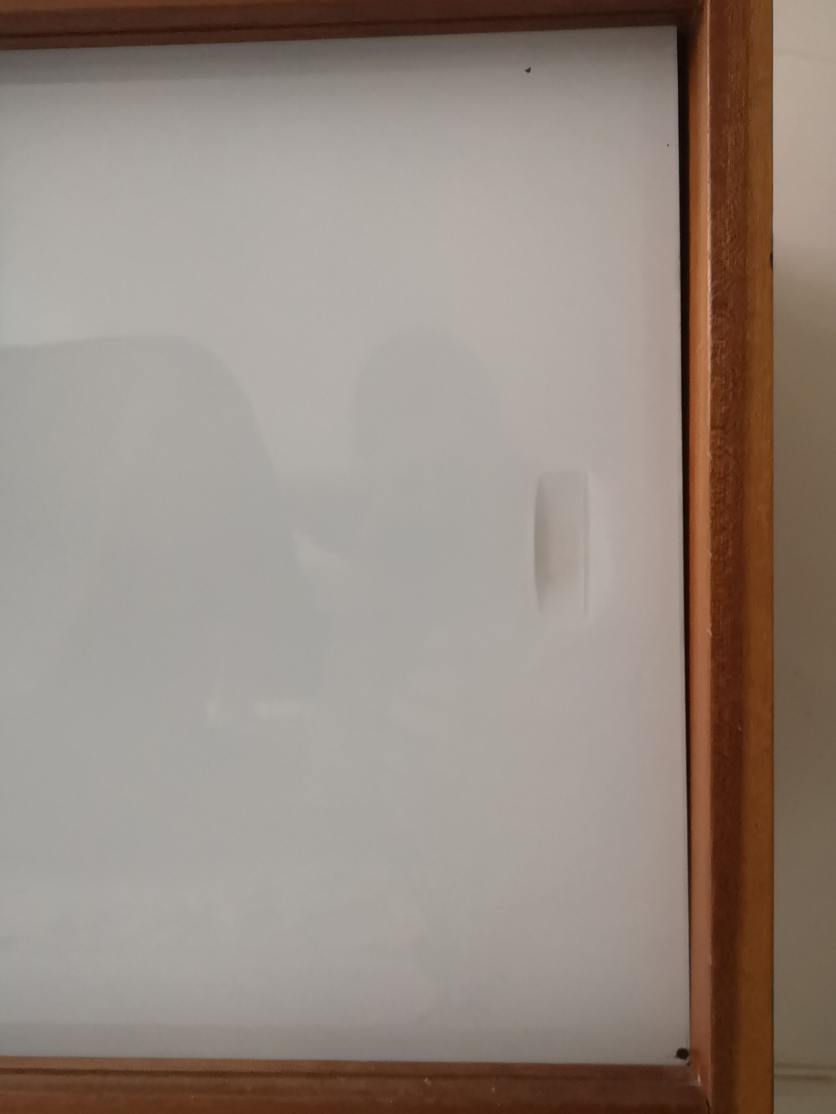 Modernist sliding glass sideboard, 1960