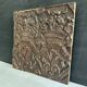 Pair of antique decorative panels in carved wood, 19th century