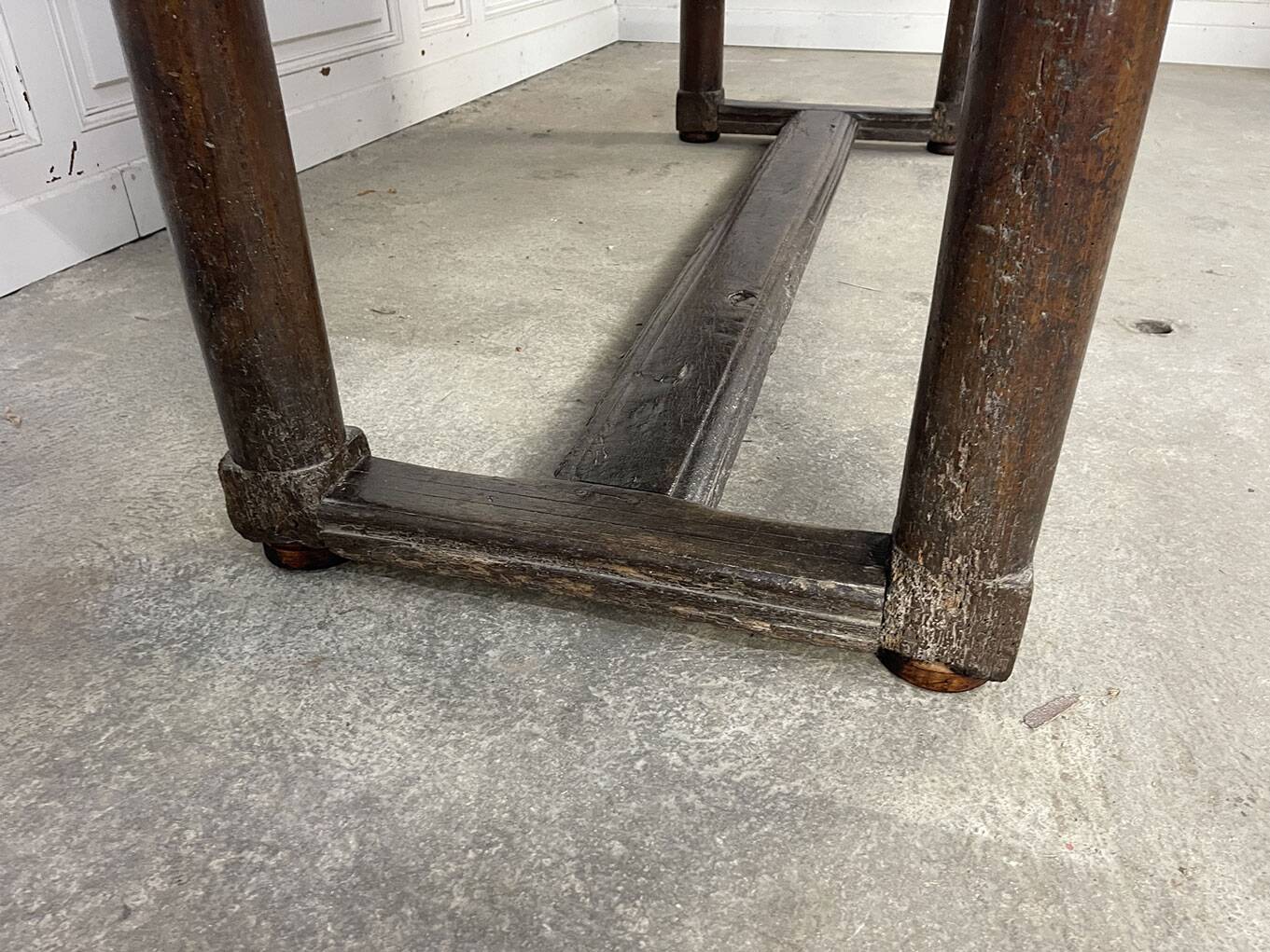 17th century walnut table