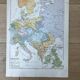 Original map of Europe in 1815 - 37x27cm - 1908