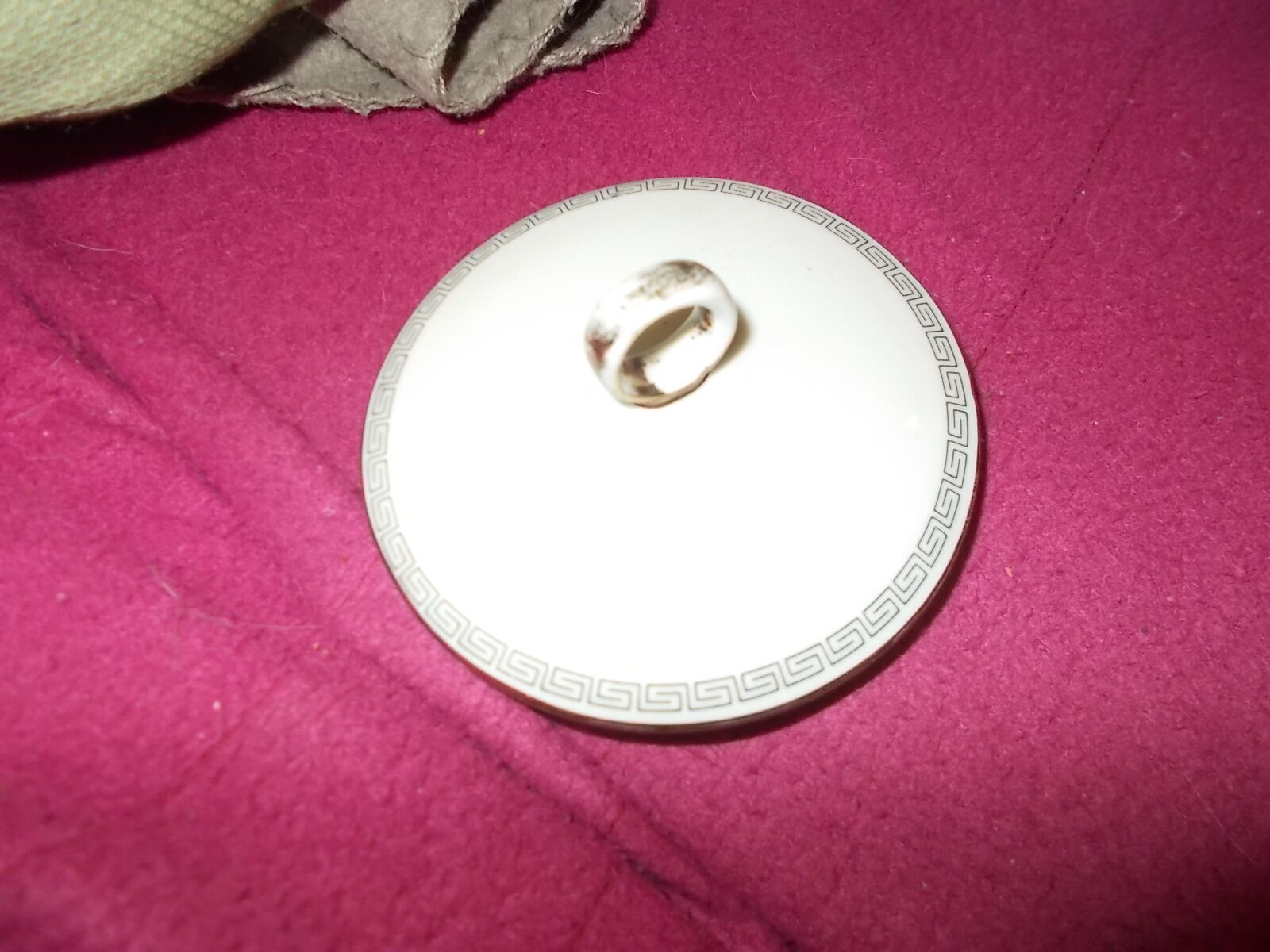 White and silver coffee service or Bavaria Waldsassen.