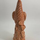 Vintage ceramic sculpture Parrot
