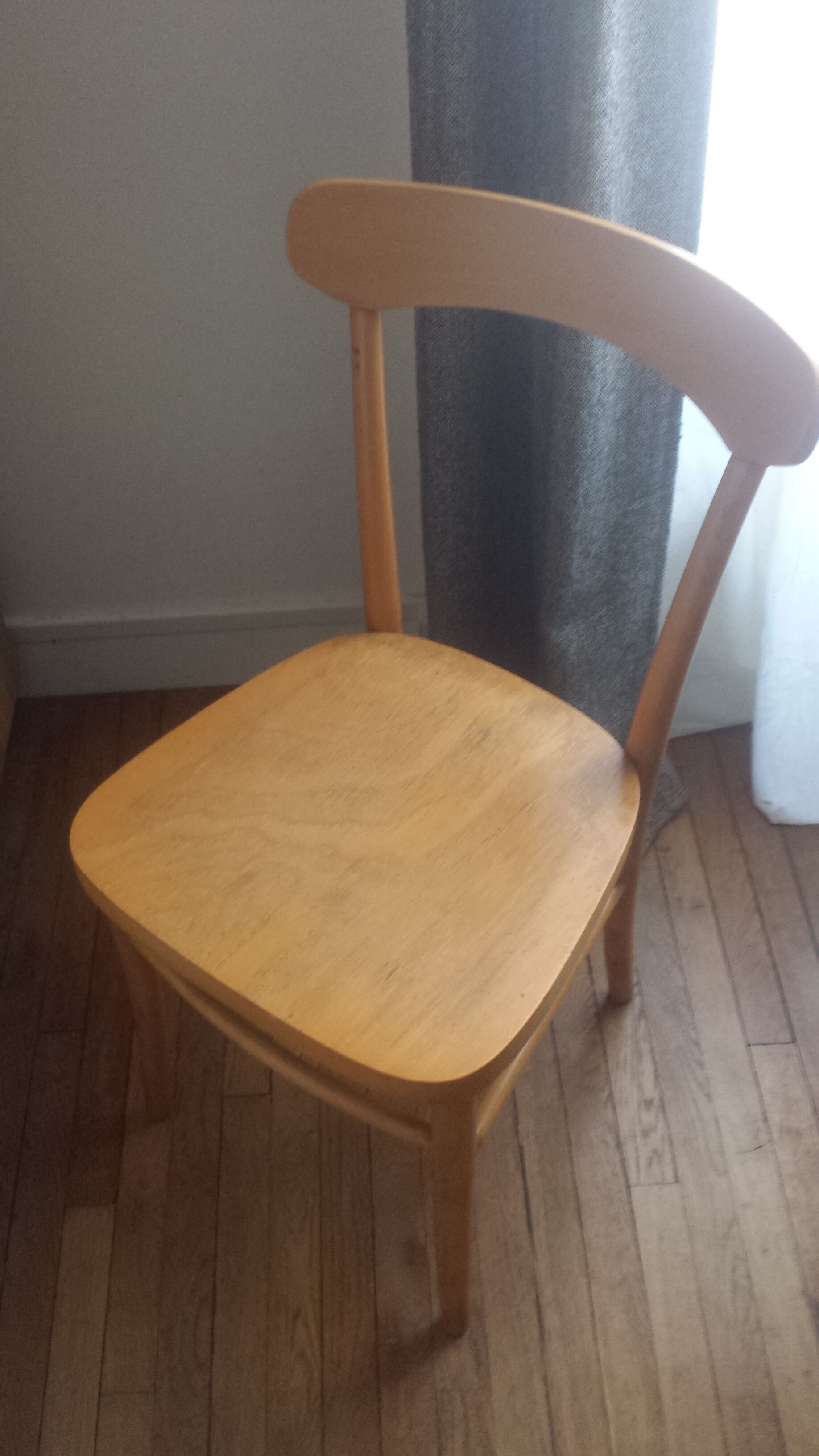 Chaise vintage en bois Calligaris