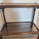 Console vintage en rotin