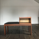 Teak phone bench