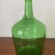 Demijohn in olive glass, 2L