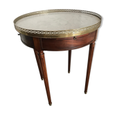 Table in mahogany and marble