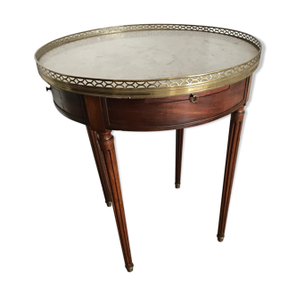 Table in mahogany and marble