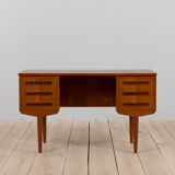 Teak desk by J. Svenstrup for A.P. Møbler, 1960s