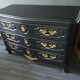 Louis XV style curved chest of drawers