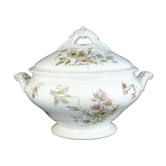 Soupière en porcelaine de Limoges pour E. Bourgeois Paris