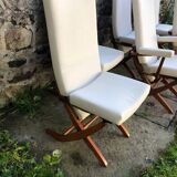 Set de 4 chaises et de 2 fauteuils inclinables Polyconfort