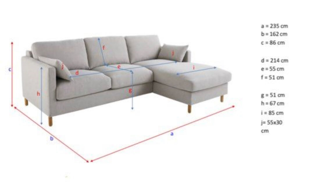 Raoul 5-seater sofa