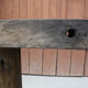 Ancient rough wood 167 cm