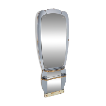 Miroir pleine longueur moderne Mid-Century de Crystal Art, Italie, 1960s