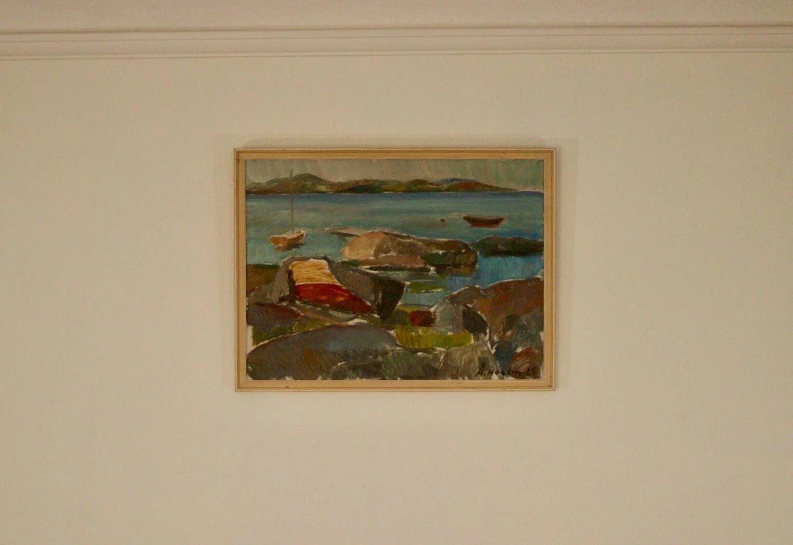 Coastal landscape by B Höglind