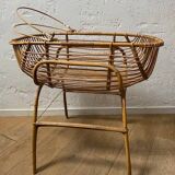 Rattan cradle