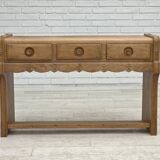 1970s, Danish chest of drawers, oak wood, original good condition.