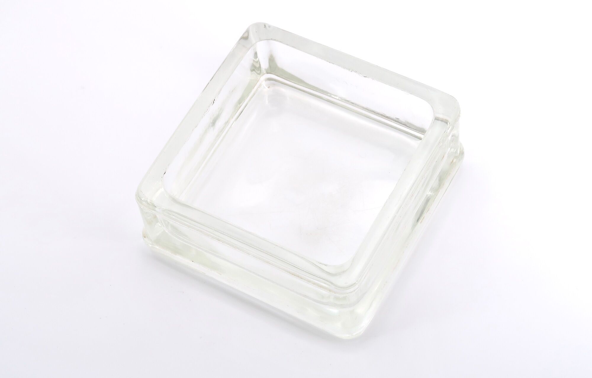 Empty ashtray pocket Lumax tempered glass, 50s