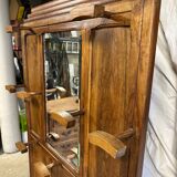 Wooden coat rack