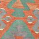 Tapis Kilim Anatolien Vintage – Tissé à la main, Motifs géométriques, 163x290 cm