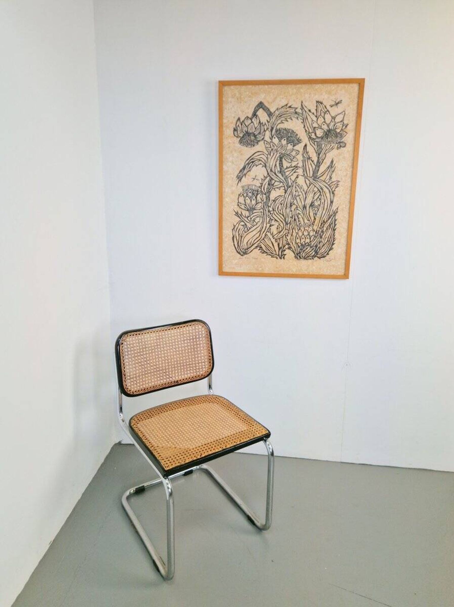 Wil Willerijn, Blackthorn, Etching on Handmade Paper, 1966
