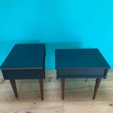 Pair of vintage Scandinavian bedside tables