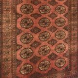Tapis ancien persan boukhara de qualité 160x122
