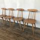 Series of 4 chairs