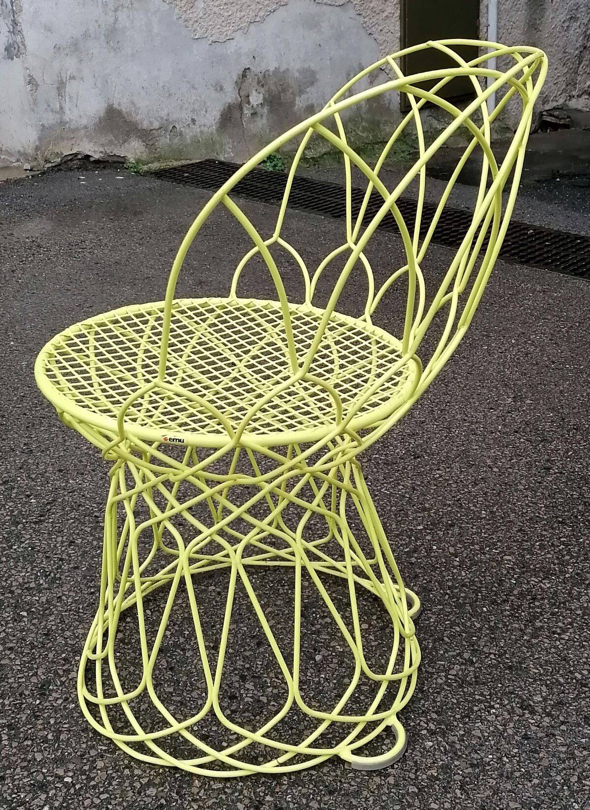 Contemporary art design garden armchair