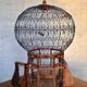 Cage à oiseaux en bois
