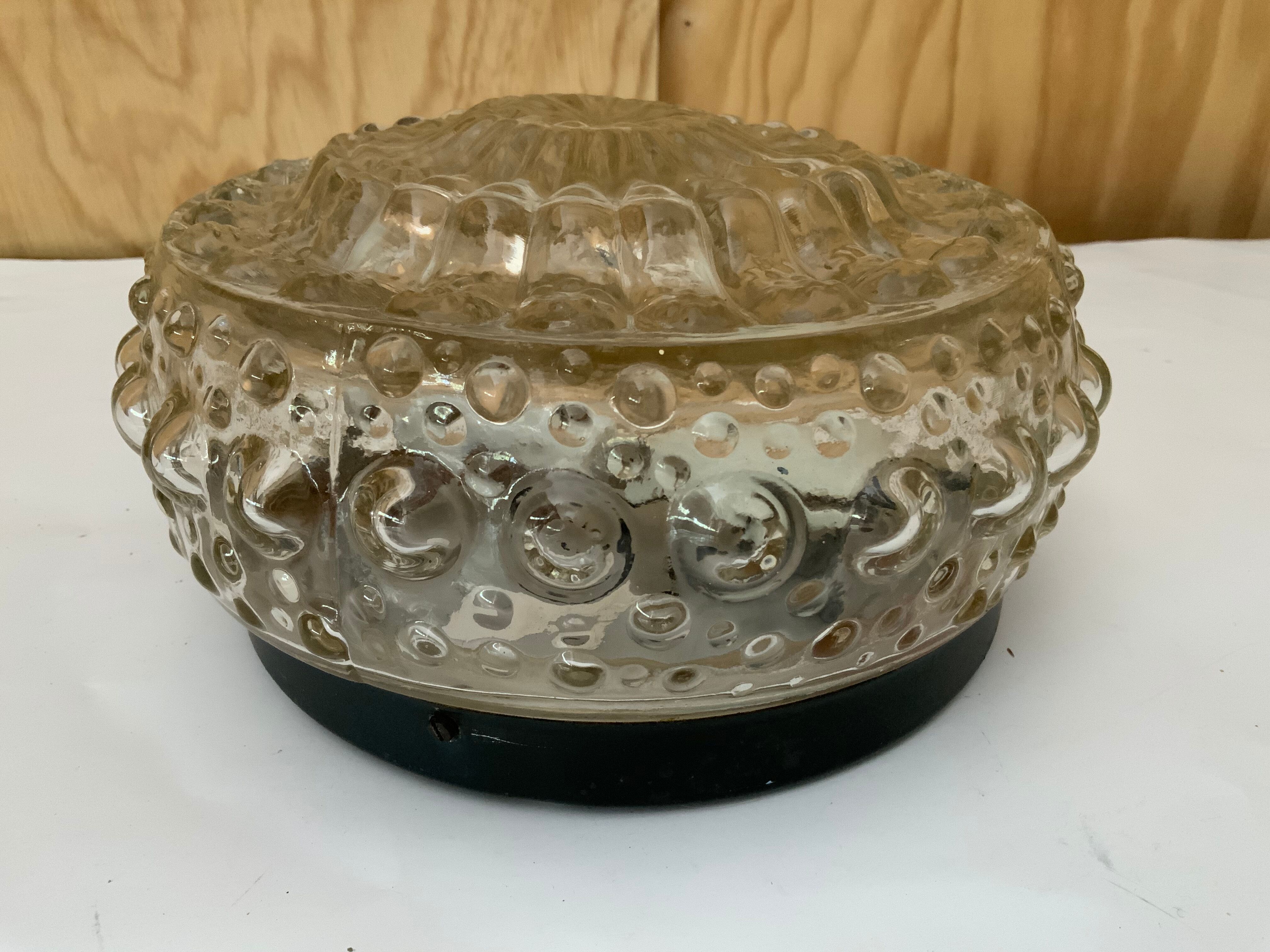 Plafonnier rond vintage
