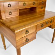 Art Deco walnut desk, France, circa 1940