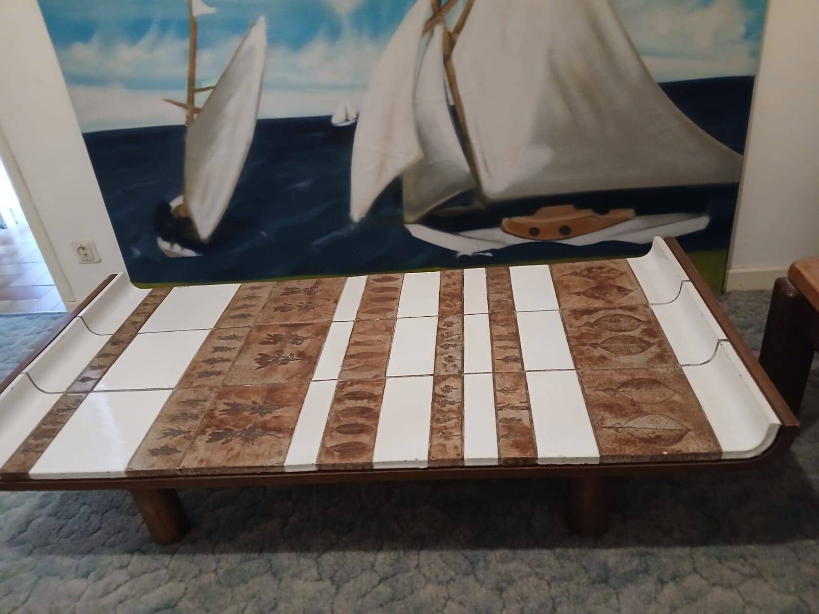 Capron Ceramic Coffee Table