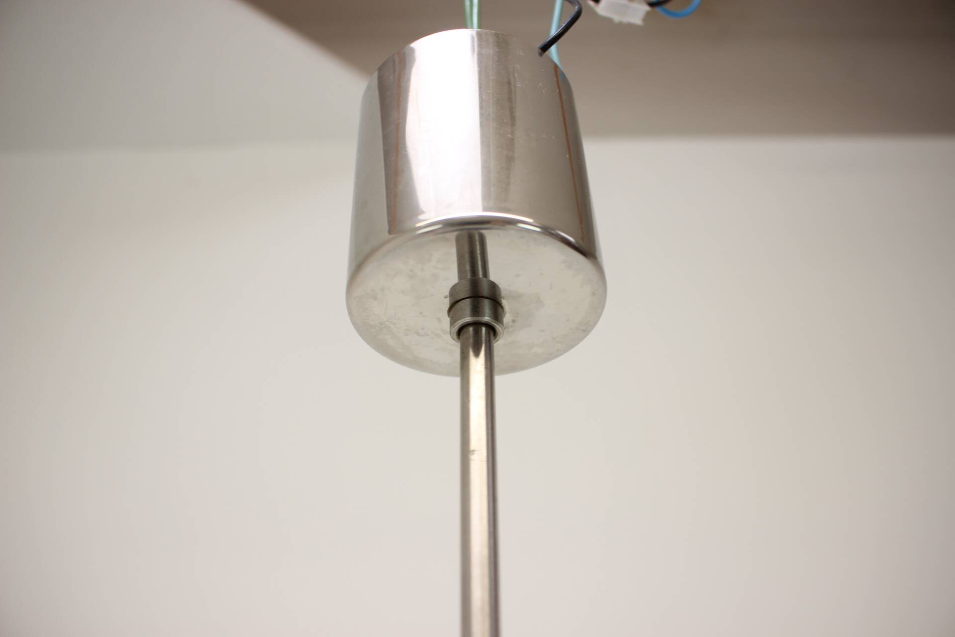 Midcentury Glass Pendant by Kamenicky Senov, 1960s