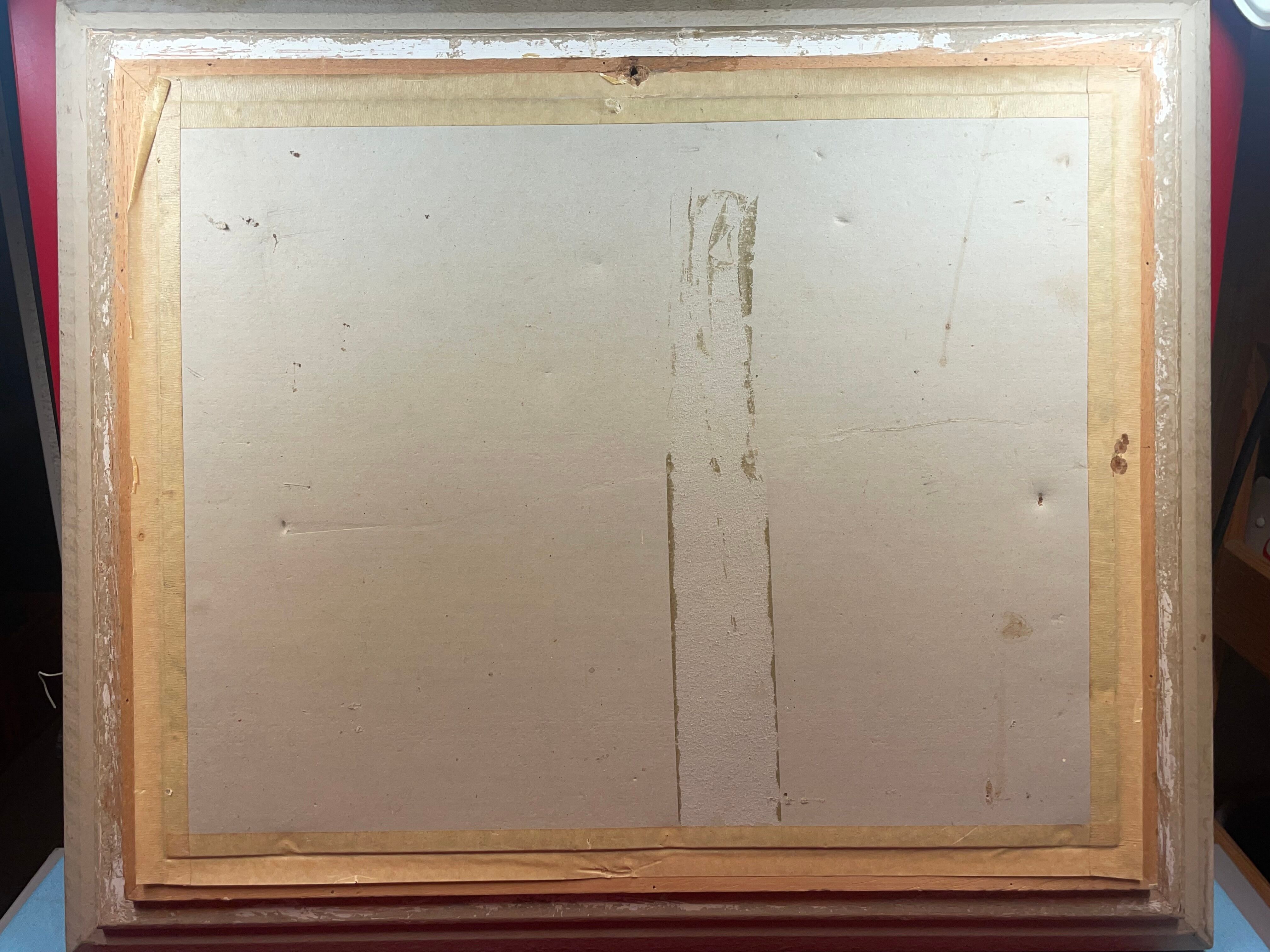 Painting M.Guilmineau Painter Vendée, Deux Sèvres, Green Venice, Coulon ....