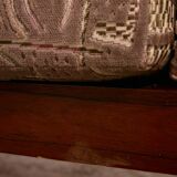 MK11213 Three-seater rosewood sofa