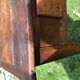 Solid wooden farm table mid-20th century