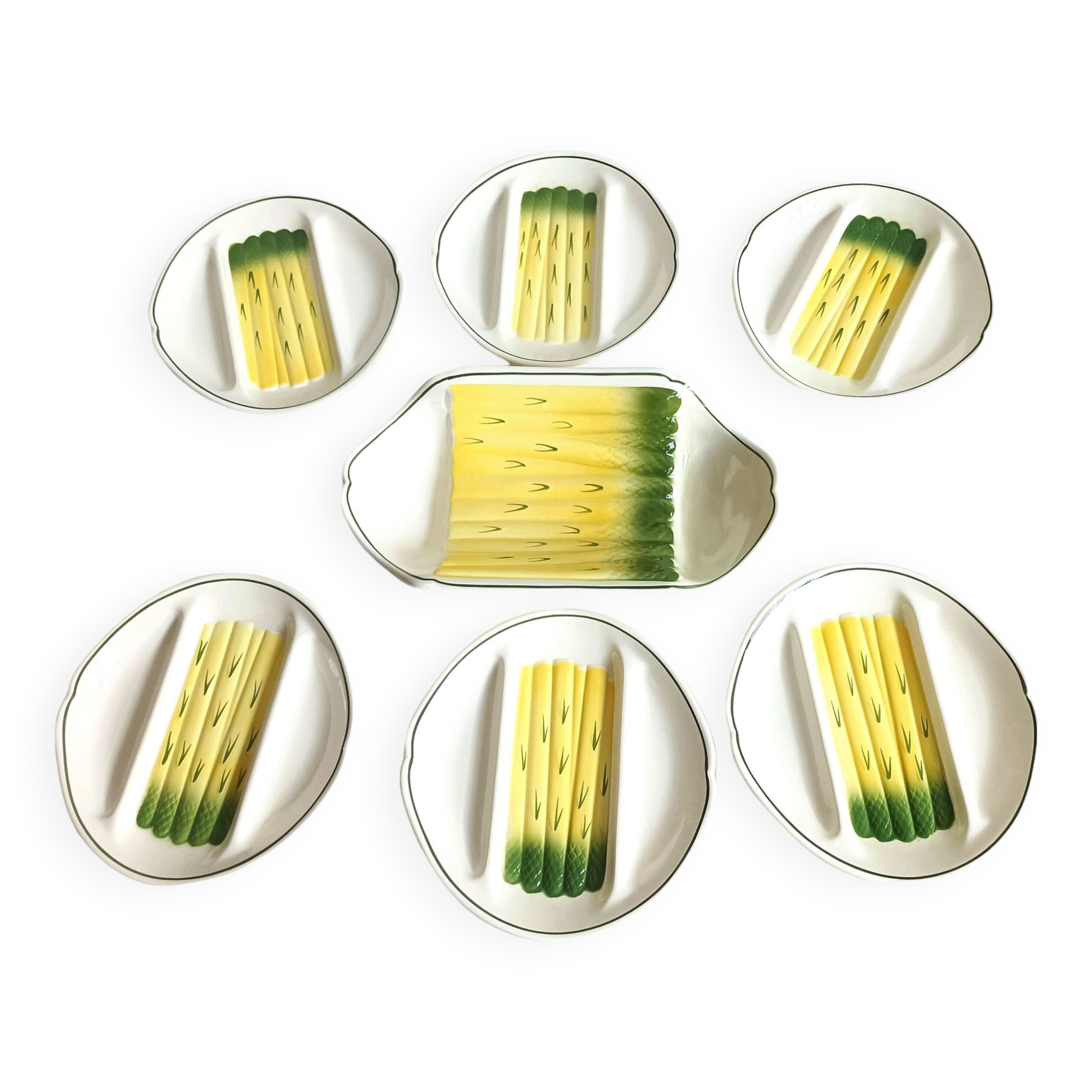 Salins asparagus set 7 pieces