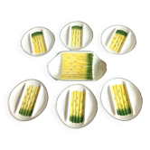 Salins asparagus set 7 pieces