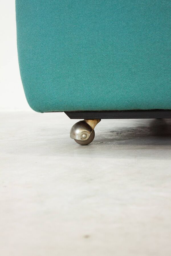 Chaise longue Artifort ABCD par Pierre Paulin (Sarcelle)